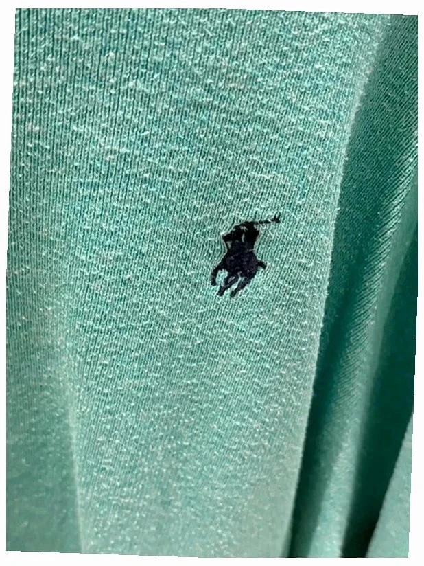 Polo Ralph Lauren Sea Green XL Sweatshirt – Embroidered Logo – photo 3